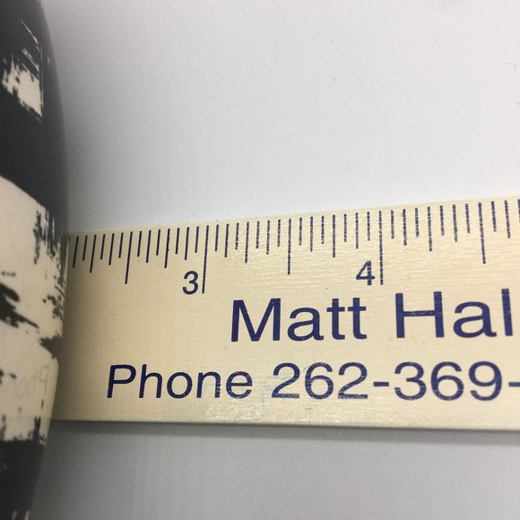 Ellen Tracy Hard Shell Eyeglass Case Wrist Handle Black White 6.5 x 2.5 x 2 1/4 - Picture 5 of 5